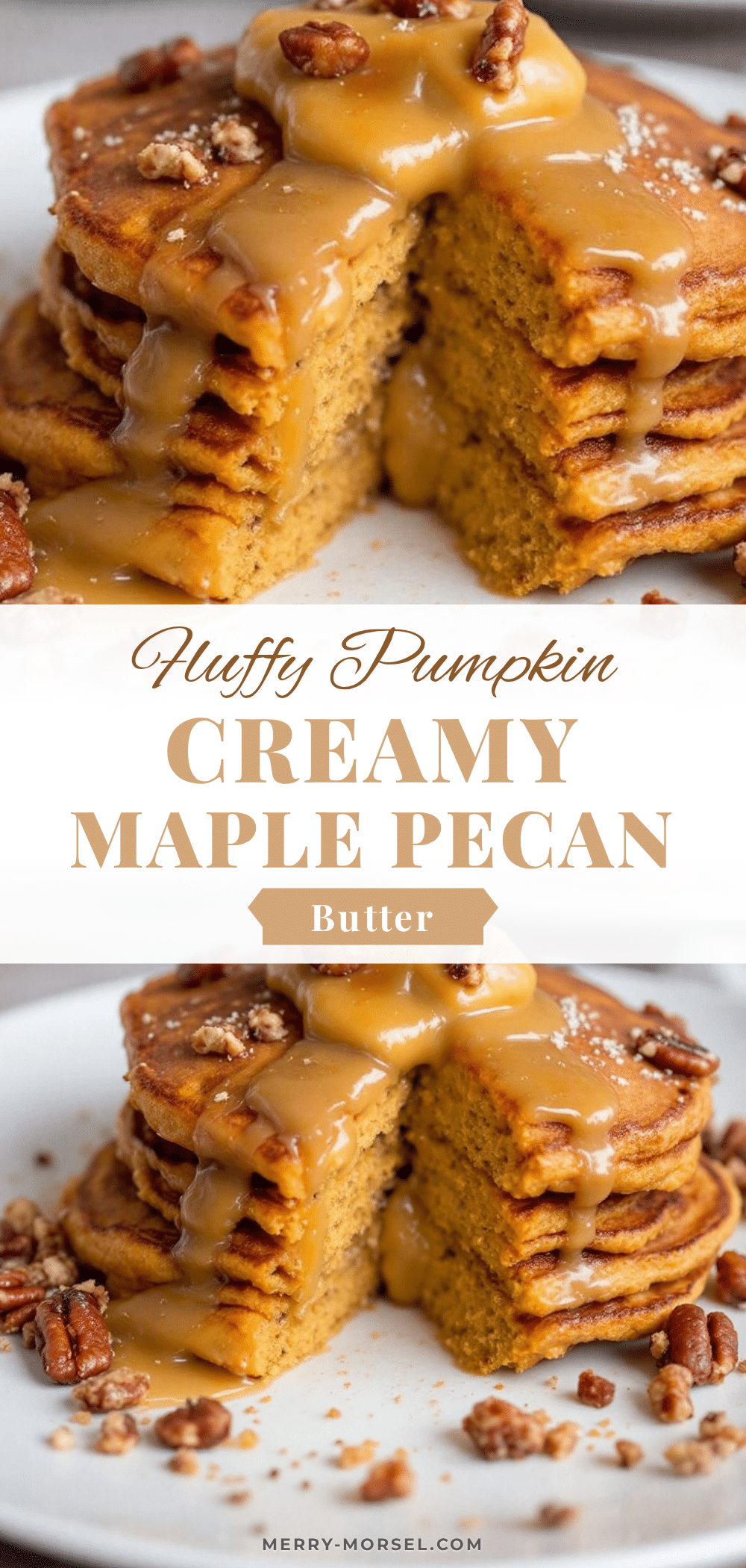 Fluffy Pumpkin Pancakes recipe
