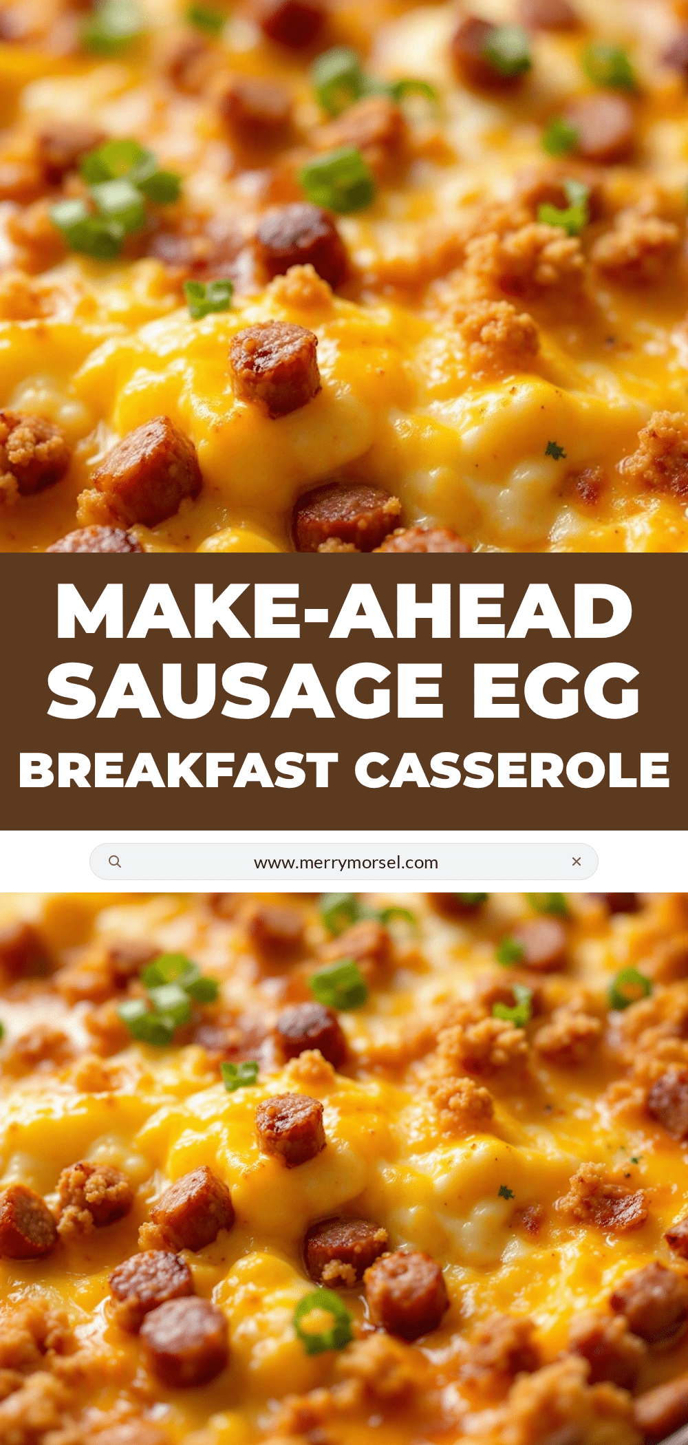 make-ahead sausage and egg breakfast casserole recipe