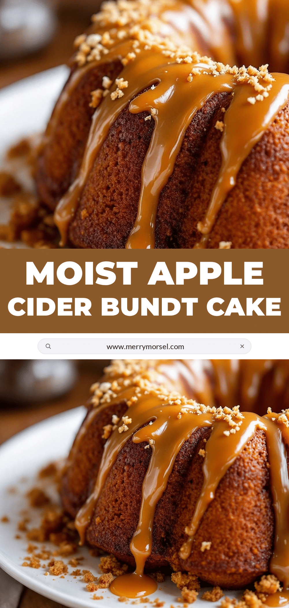moist apple cider bundt cake recipe