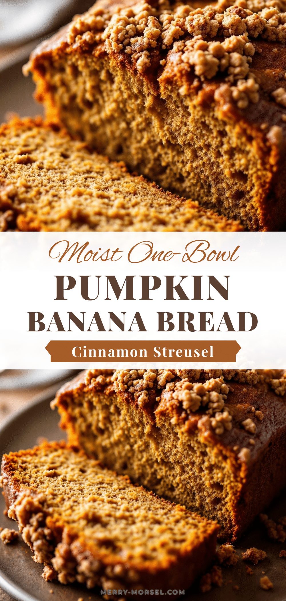 moist one-bowl pumpkin banana bread recipe