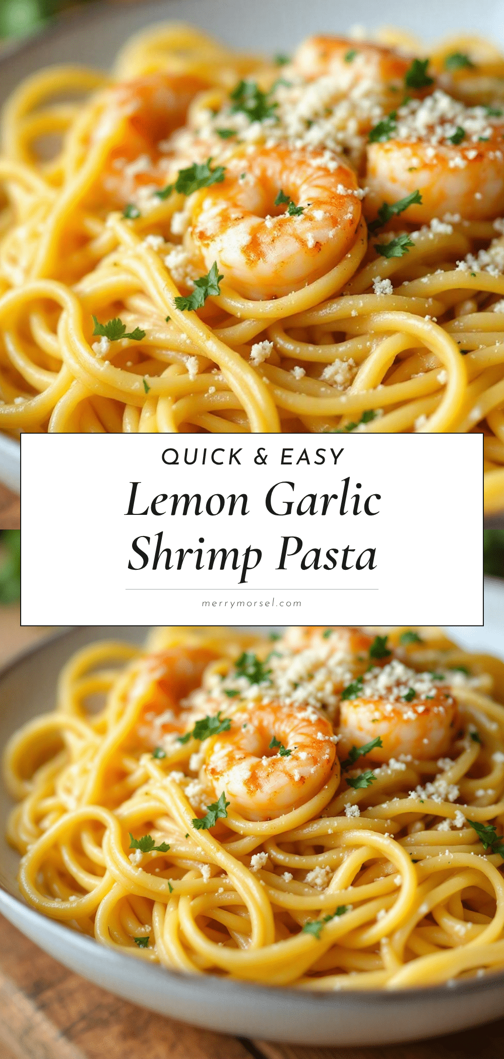 one pan lemon garlic shrimp pasta recipe