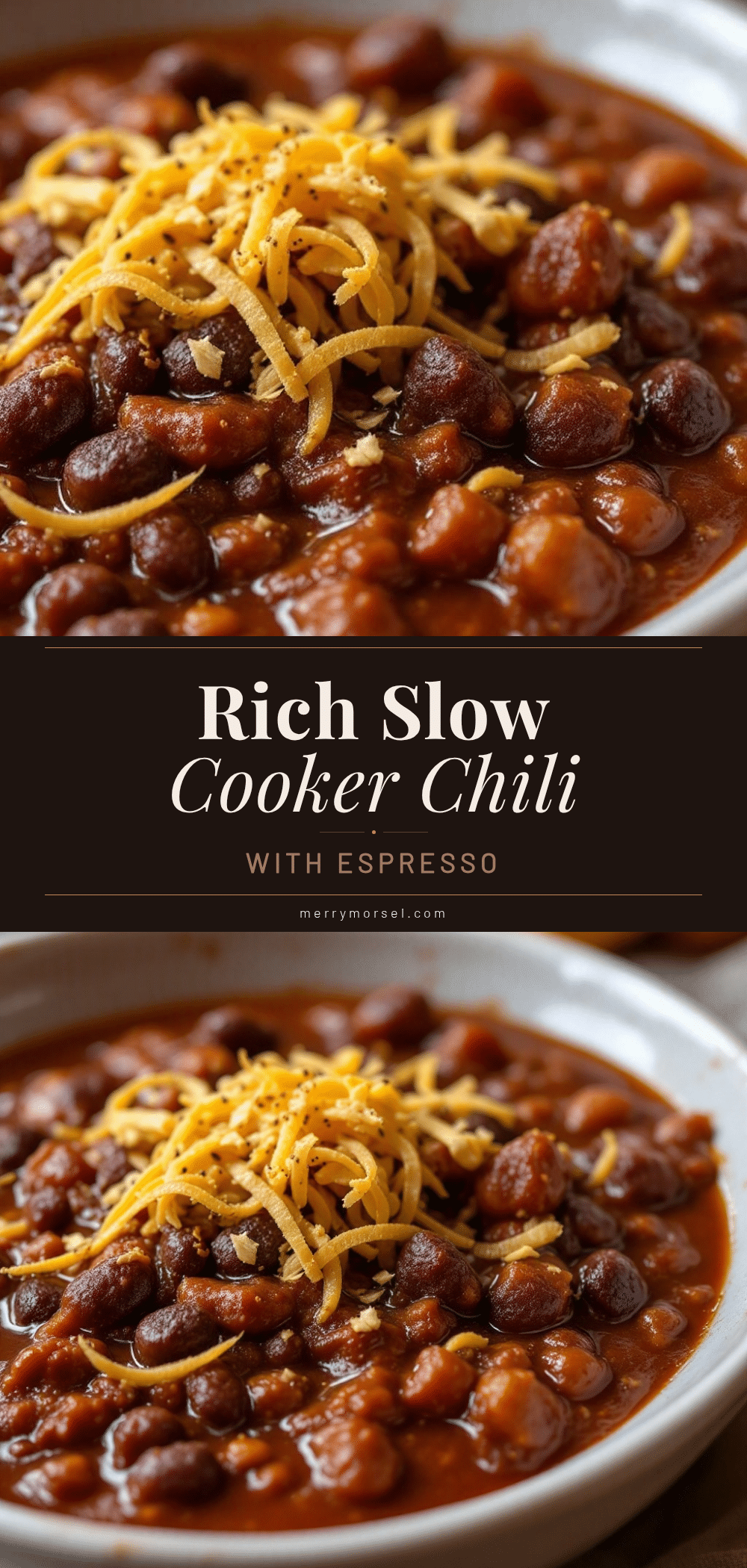 slow cooker chili recipe