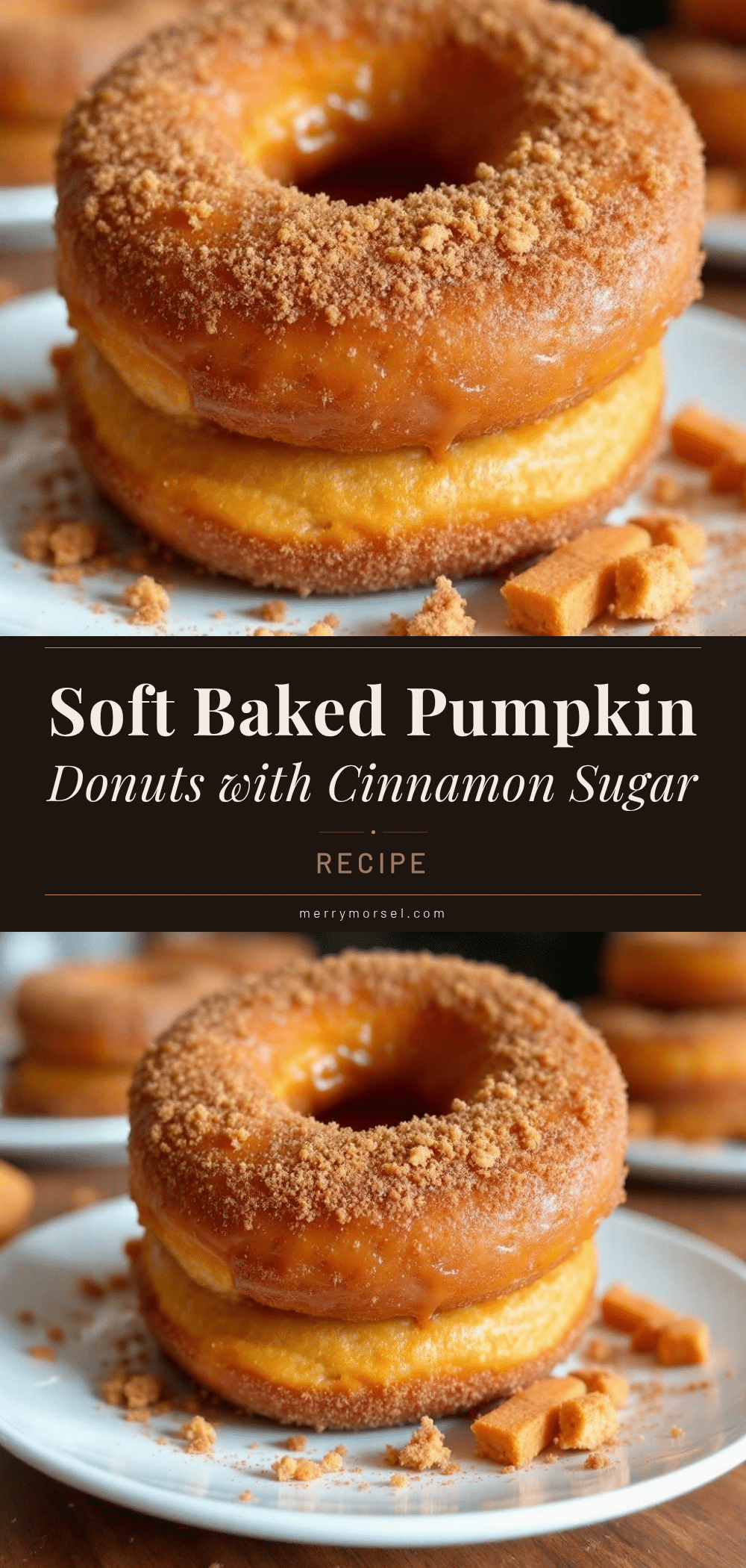 soft baked pumpkin donuts recipe