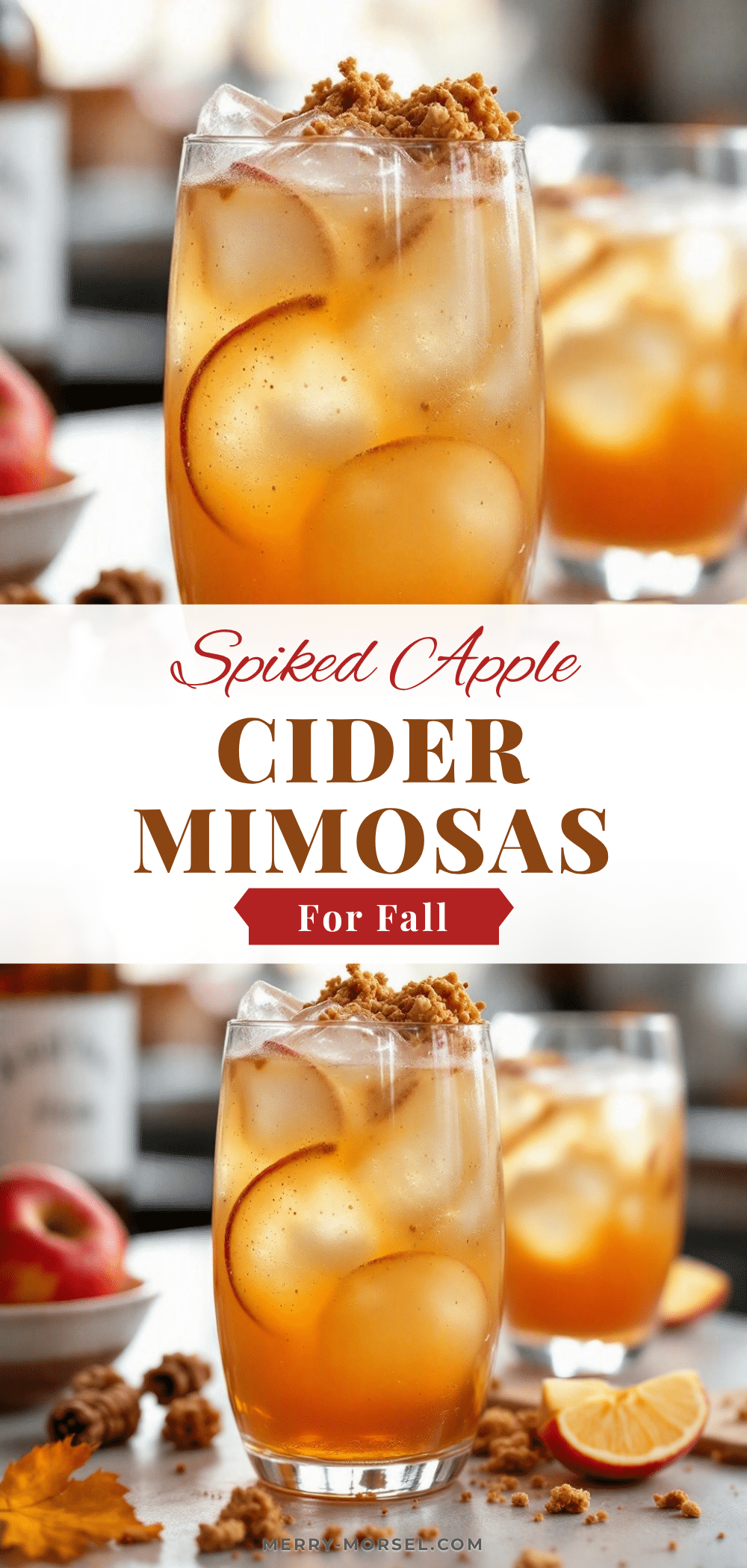 spiked apple cider mimosas recipe