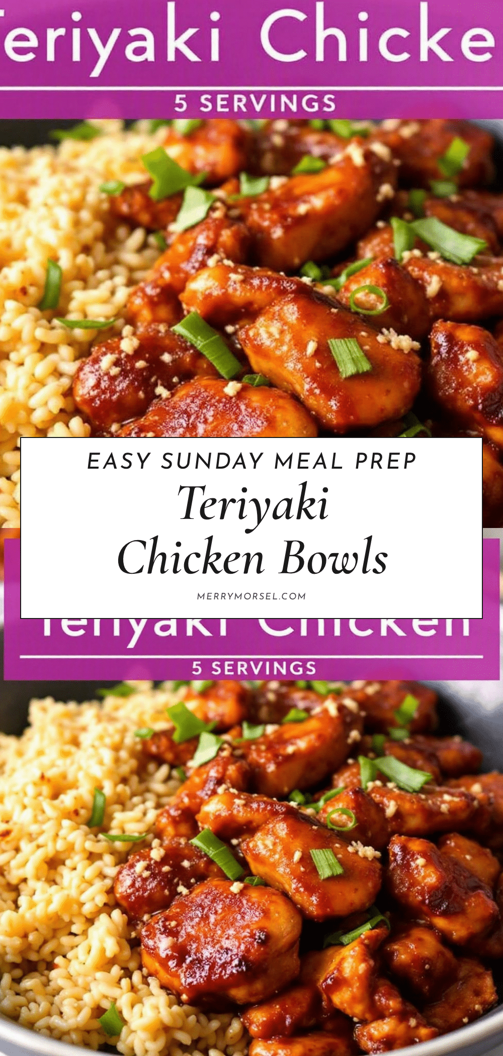 teriyaki chicken bowls recipe